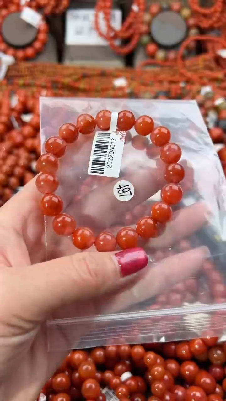 【闪购商品】南红玛瑙手串未镶嵌10
