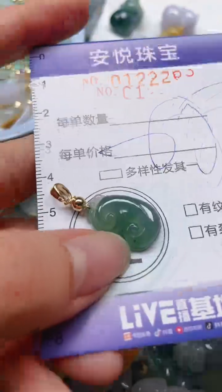 【闪购商品】翡翠颈饰未镶嵌闪购0122263