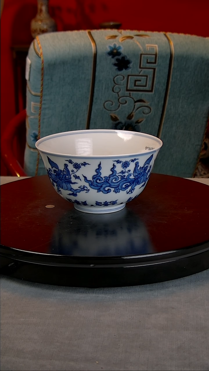 【闪购商品】青花赏碗中国陶瓷