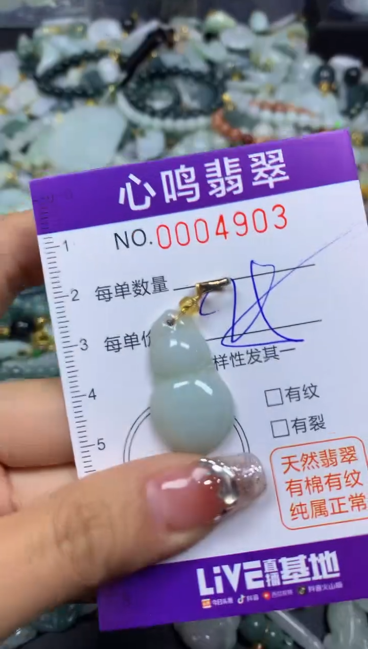 【闪购商品】翡翠颈饰未镶嵌闪购004903
