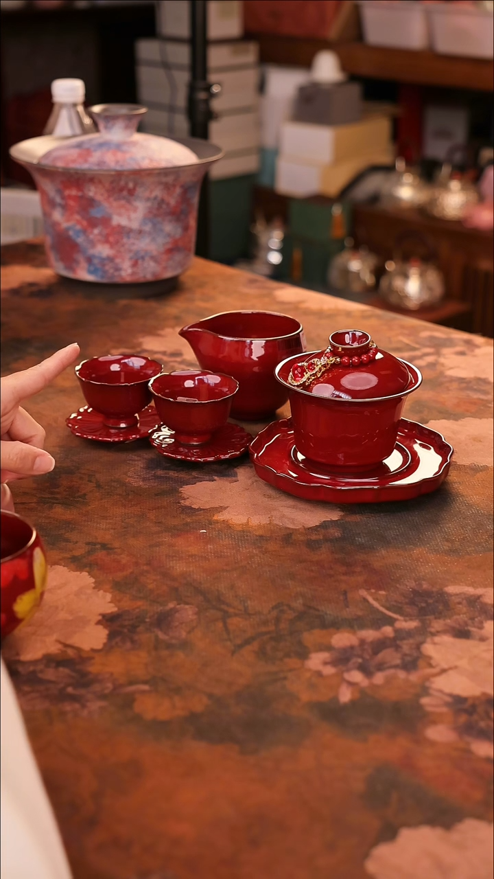 【闪购商品】陶瓷茶具（无礼盒无茶盘）@@A11981