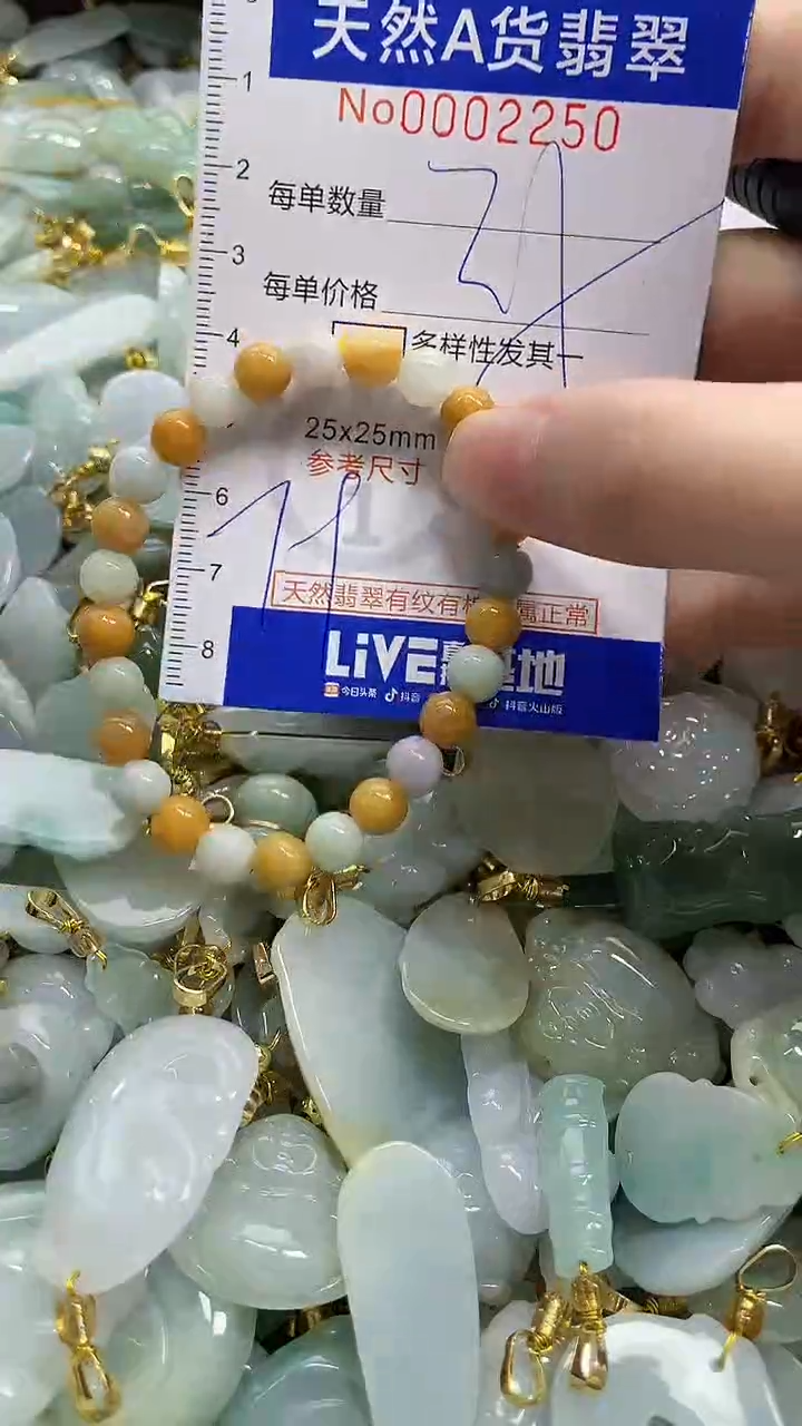 颈饰未镶嵌翡翠天然A货翡翠