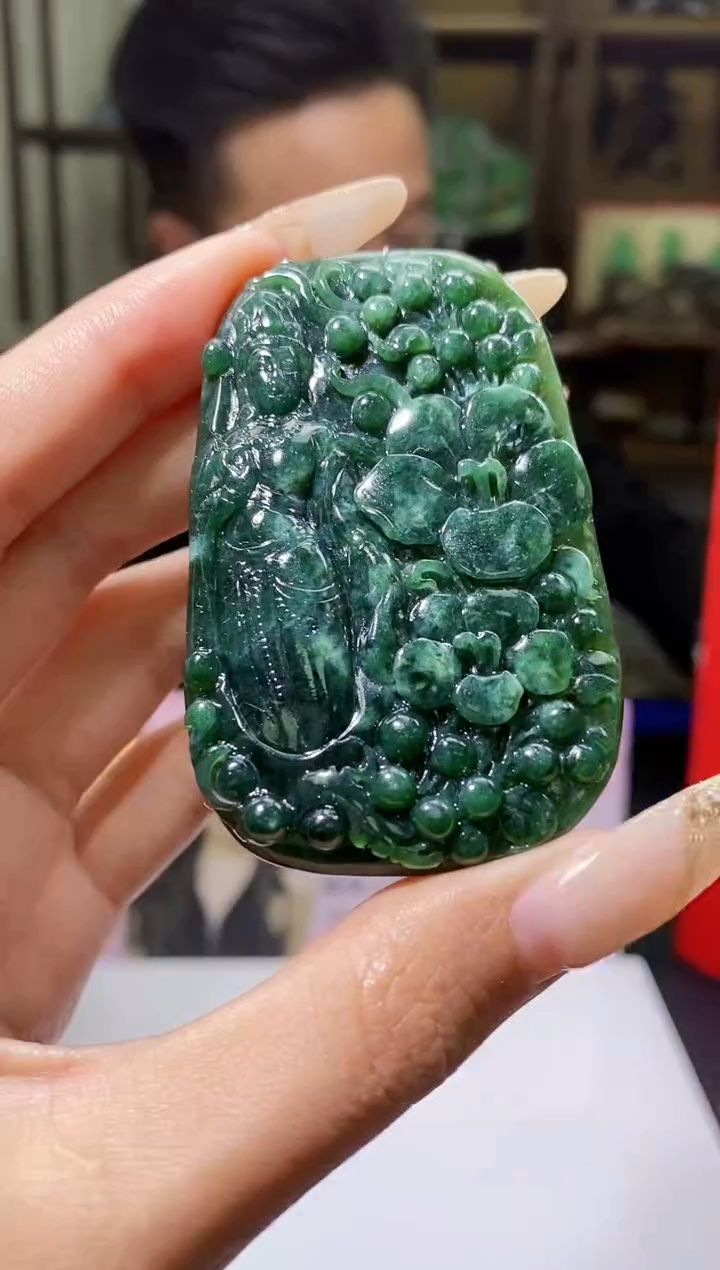 【闪购商品】翡翠颈饰未镶嵌Q-@@WFXC011636