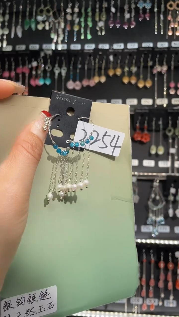 【闪购商品】紫晶耳饰银S925镶嵌喜欢拍