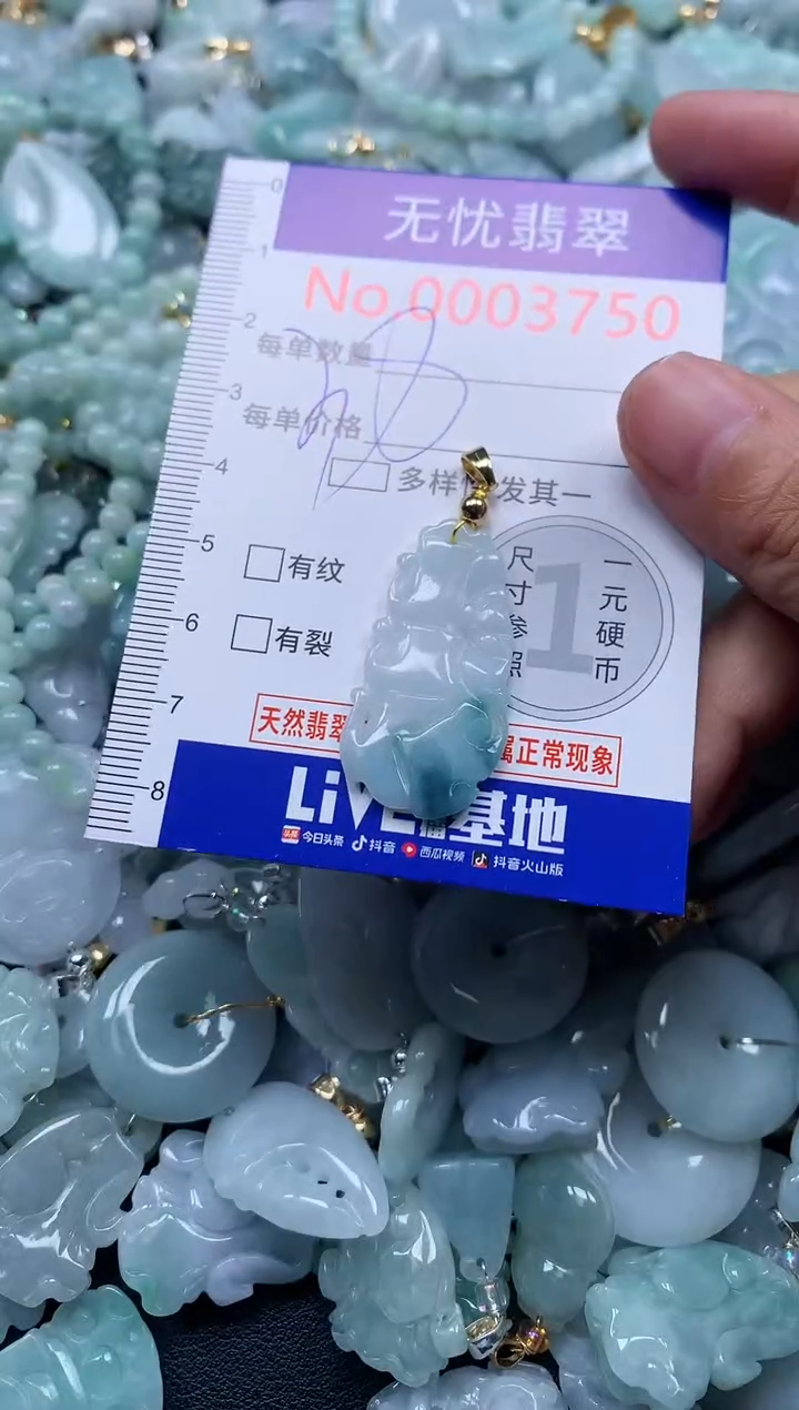 颈饰未镶嵌翡翠3750