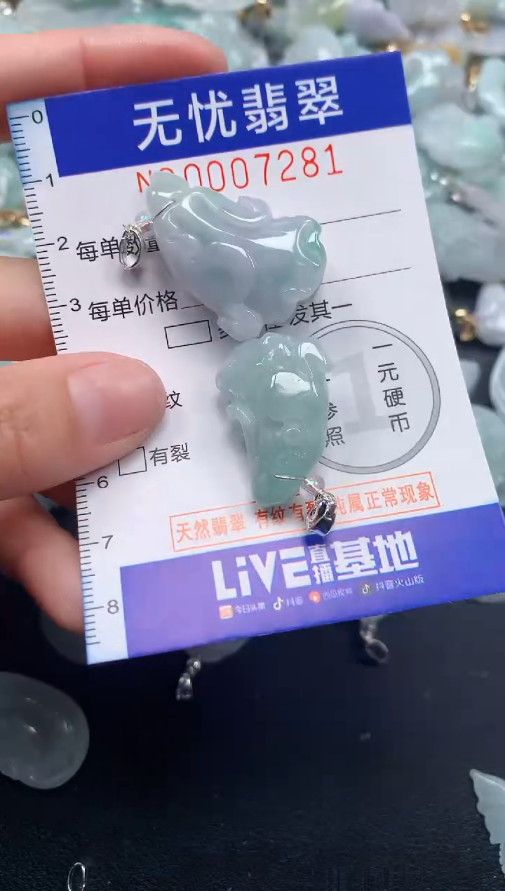 颈饰未镶嵌翡翠7281