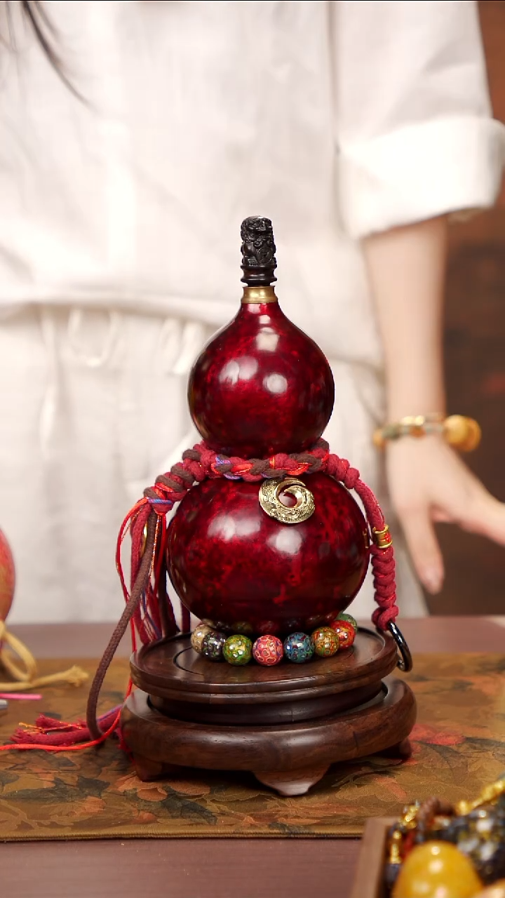 176 易林高端工艺大漆酒葫芦--468