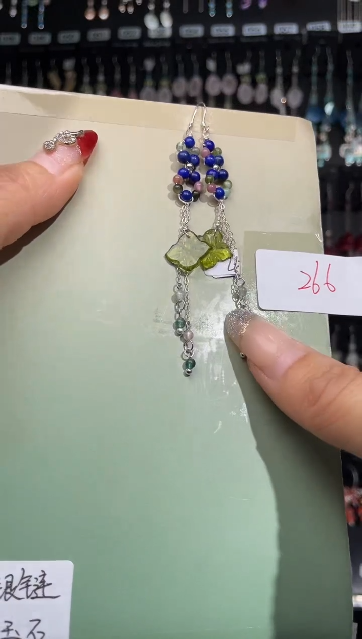 【闪购商品】紫晶耳饰银S925镶嵌喜欢拍