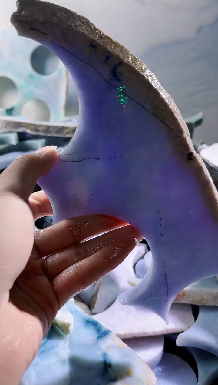 翡翠裸石缅甸翡翠A货陈51