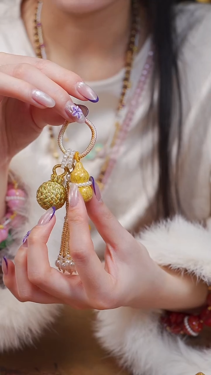 329漆艺工艺小葫芦118