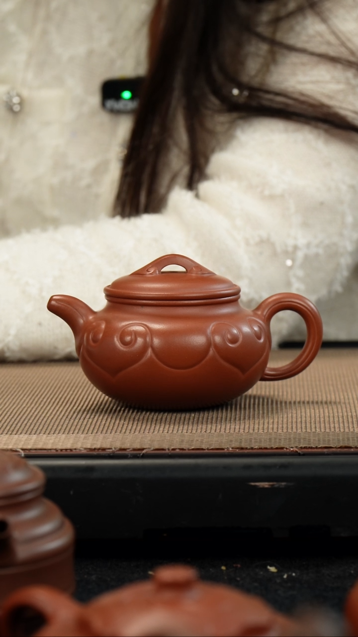 【闪购商品】紫砂茶壶红皮龙仿古