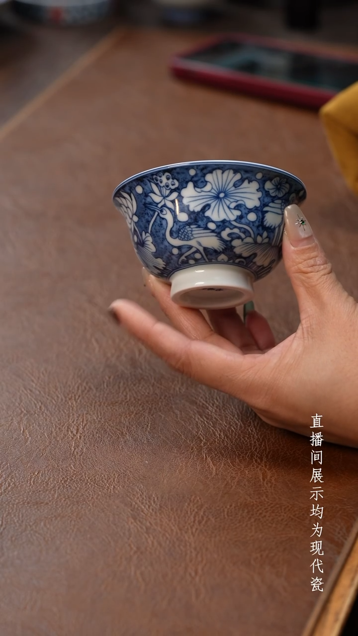 茶器茶器一鹭压手杯