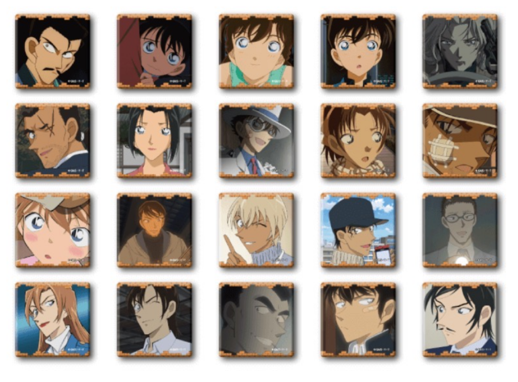 名侦探柯南盲盒随机出