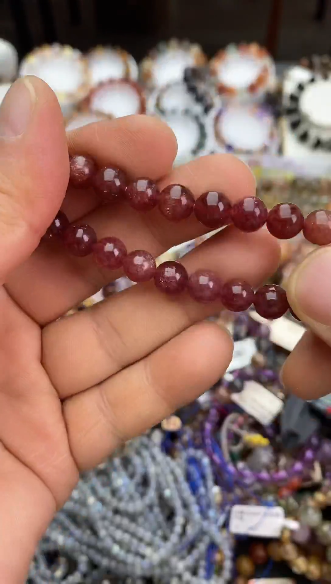 未镶嵌手链石英质玉手链