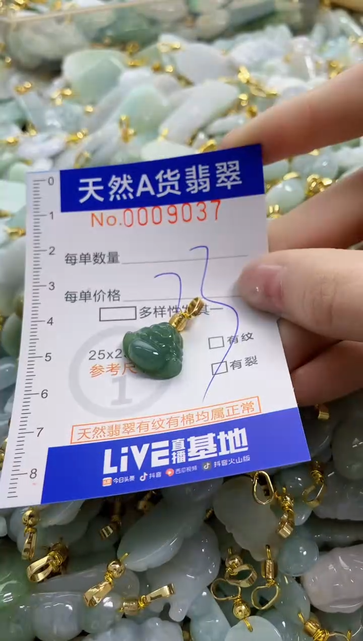 颈饰未镶嵌翡翠天然A货翡翠