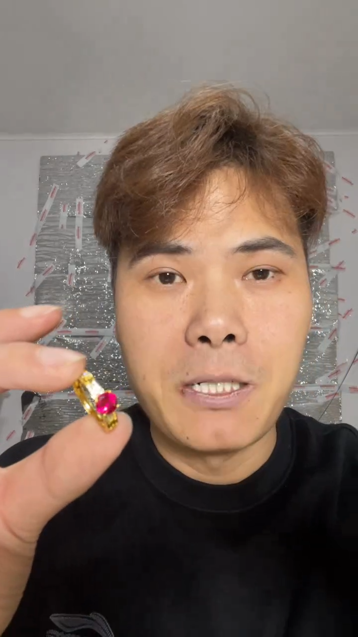 无非金属卡家戒指