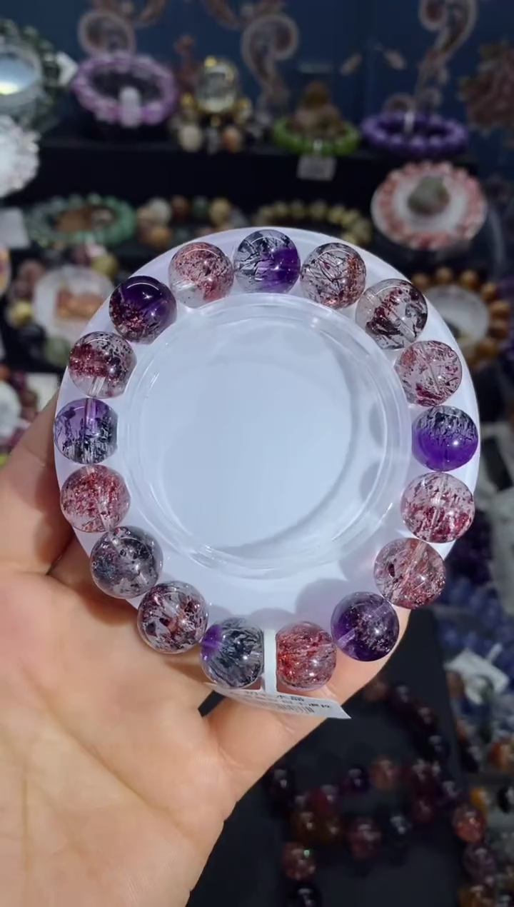 【闪购商品】水晶手串未镶嵌毒液超七12+