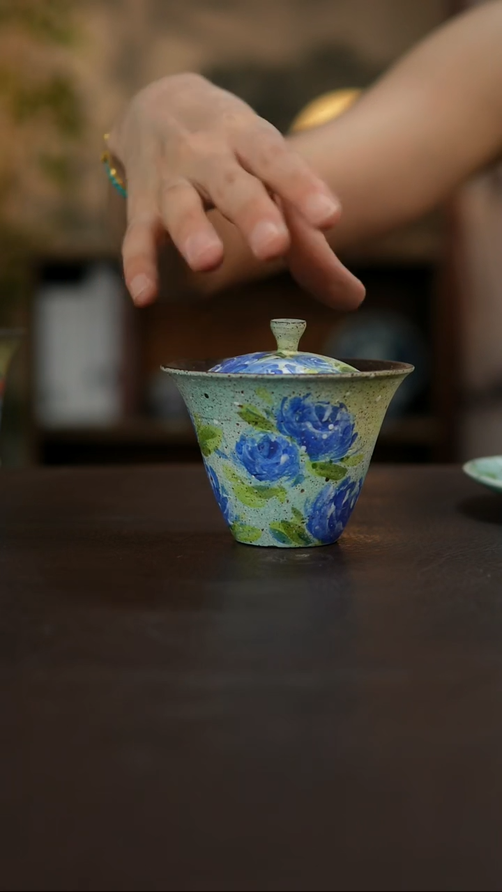 杯景德镇陶瓷杯碗柴烧多人