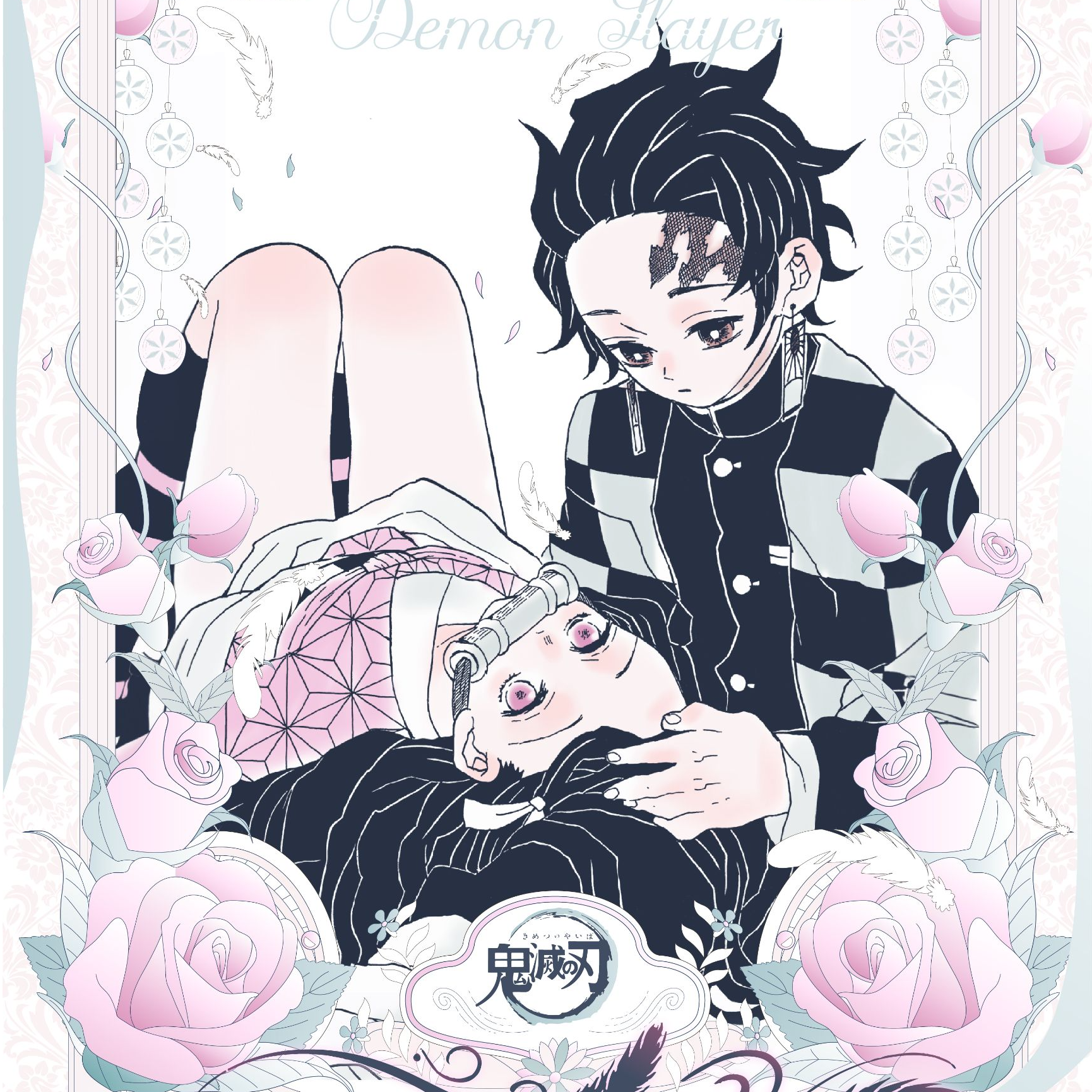 【小橘子海盗桶】麦好文创 鬼灭之刃羽织共雪藏书票根（主播代拆）