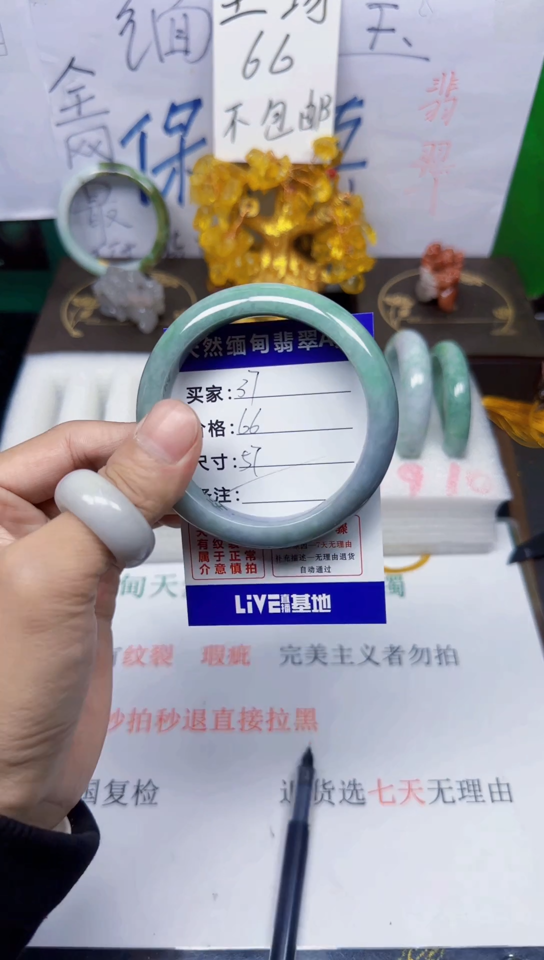 未镶嵌手镯翡翠37