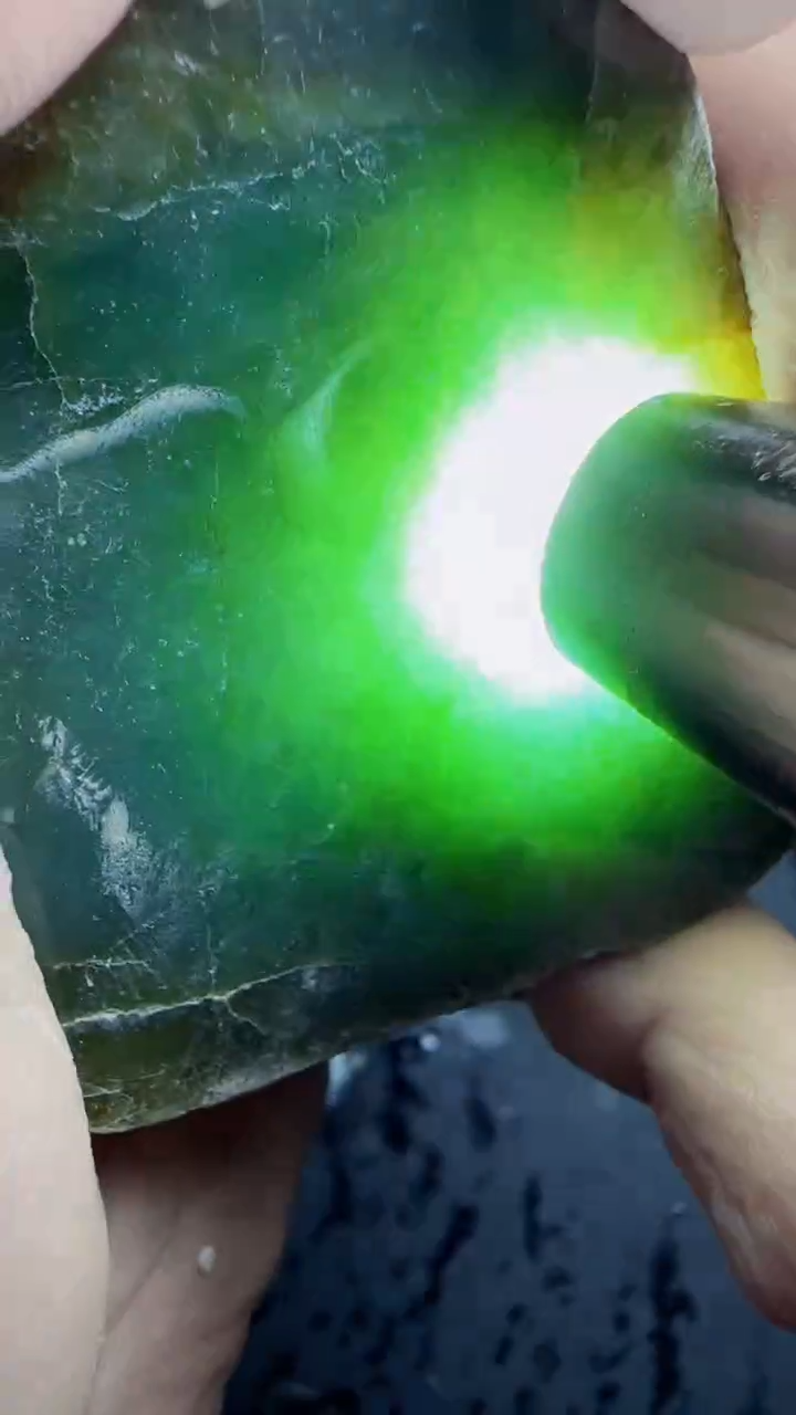 未镶嵌挂件翡翠287