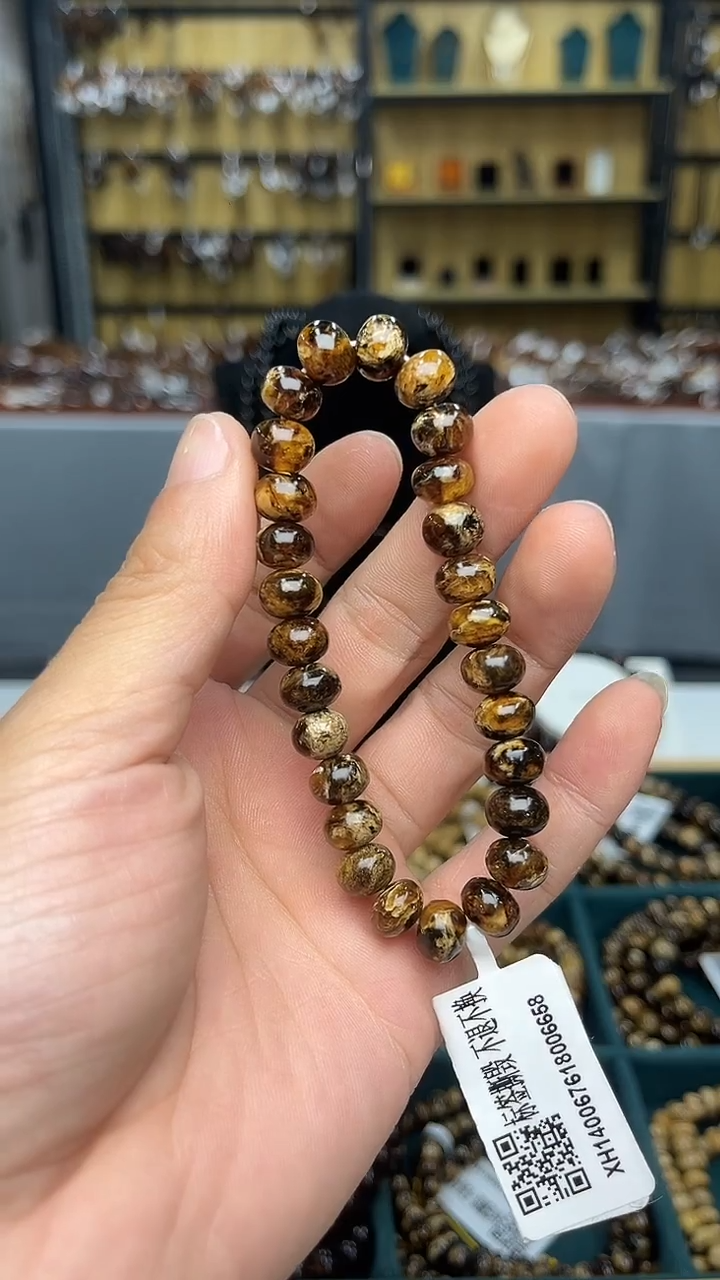 裸石琥珀未镶嵌抚顺琥珀9+花珀多样性发其一