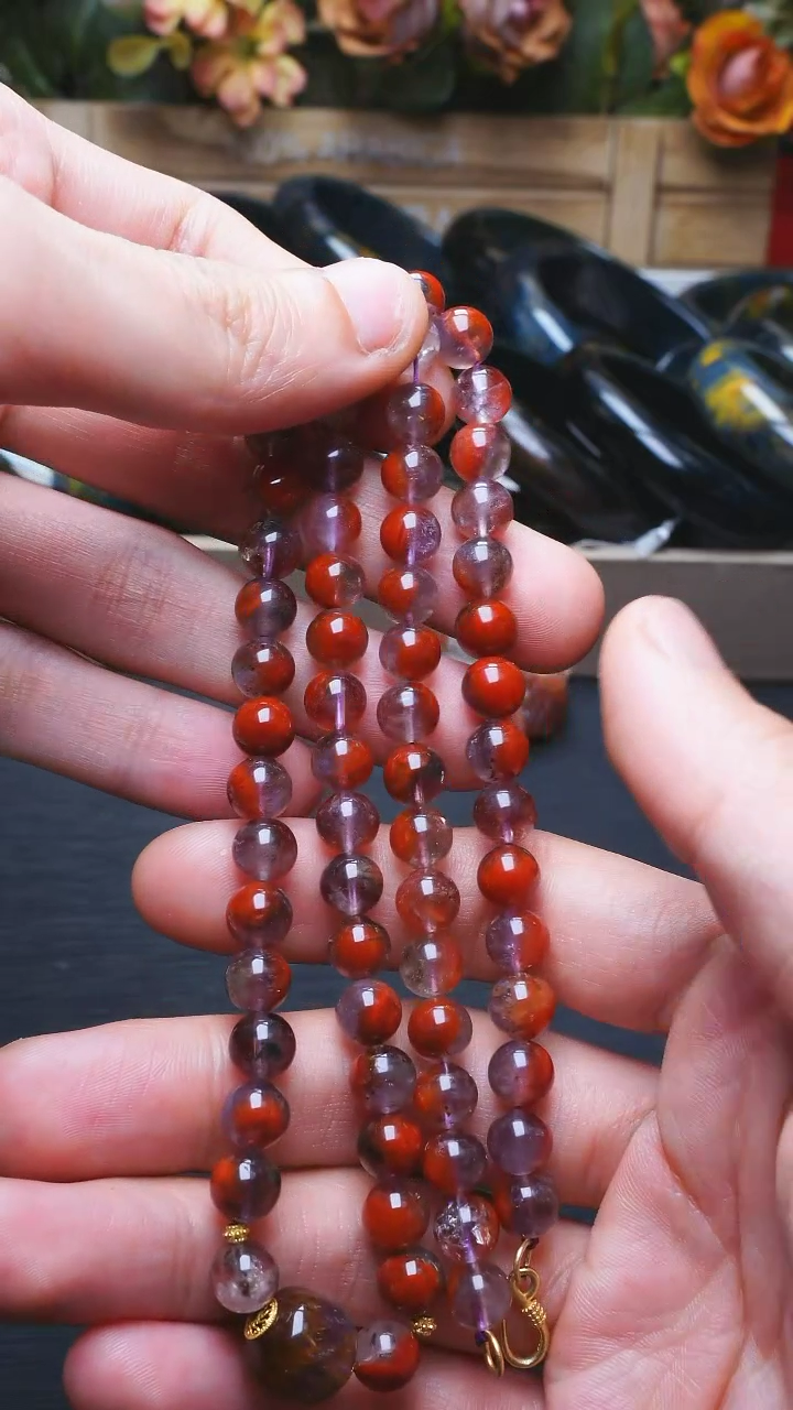 【闪购商品】水晶L032极光荆棘玫瑰天眼项链未镶嵌多样性发其一