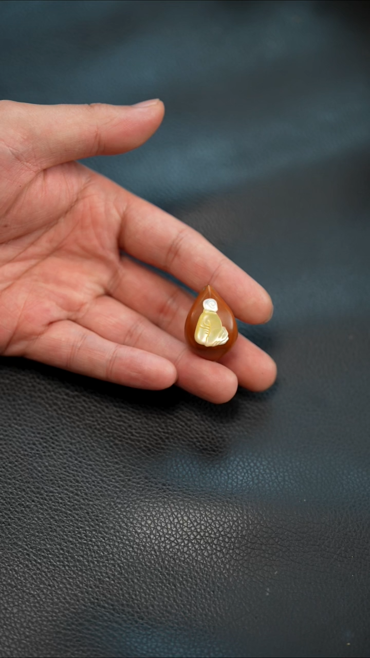 手串/手链橄榄核百宝镶嵌 无相佛