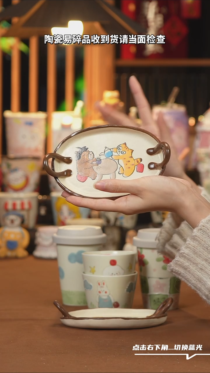 【闪购商品】摆件A1038文创纯手工手绘