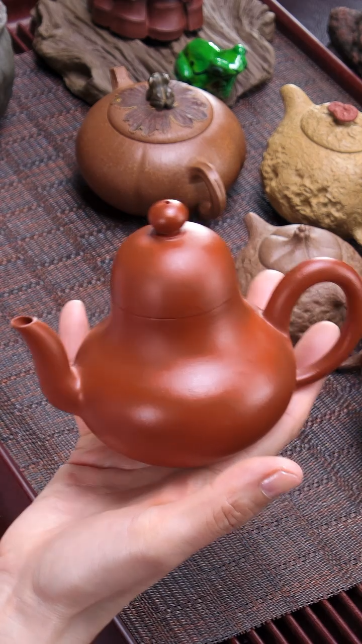 【闪购商品】紫砂紫砂壶砂宴 全手工朱泥《思婷紫砂壶》