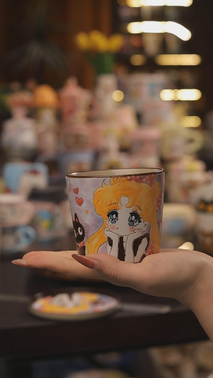 景德镇釉下彩绘设计师款式陶瓷