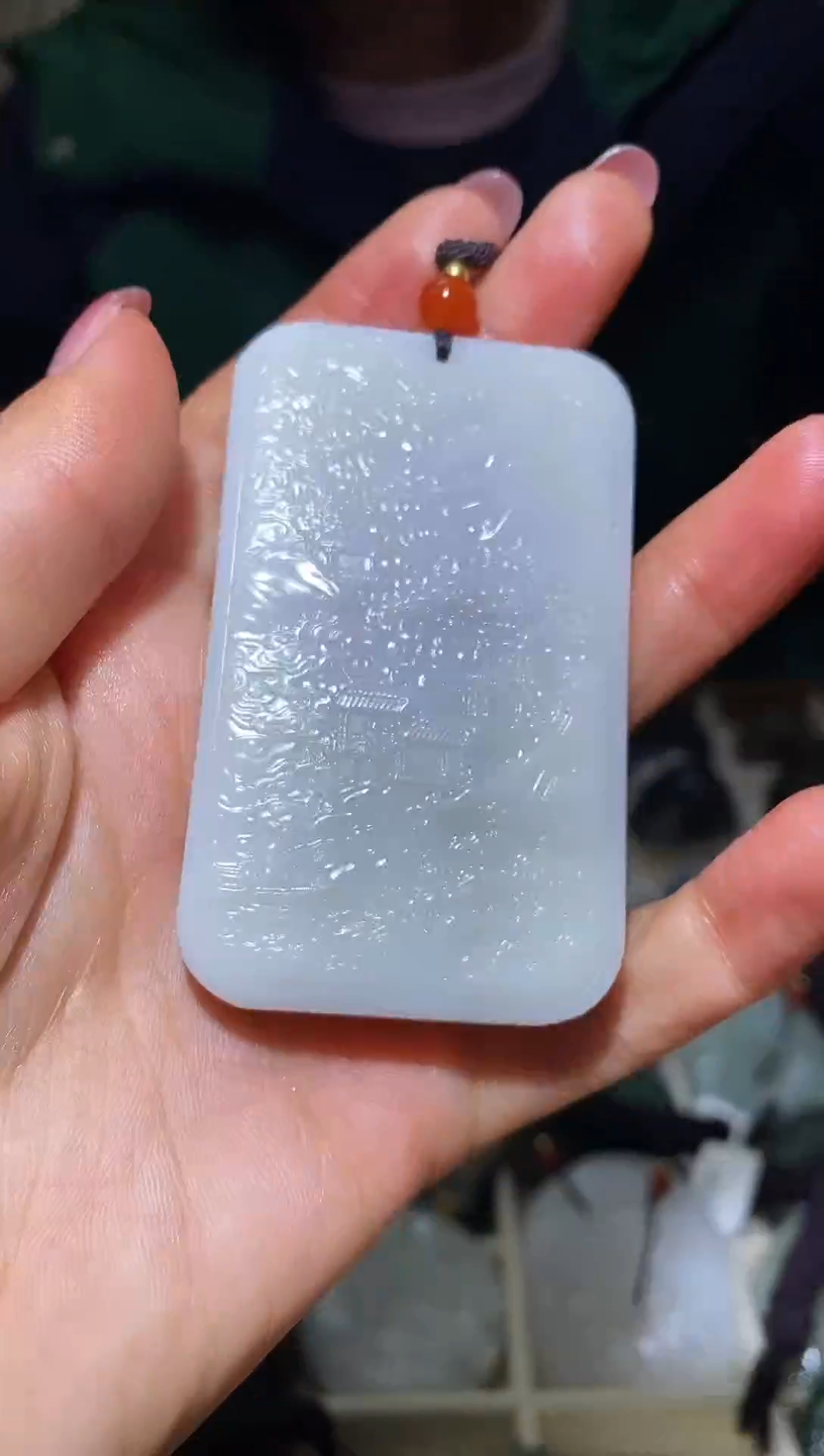 颈饰未镶嵌和田玉1