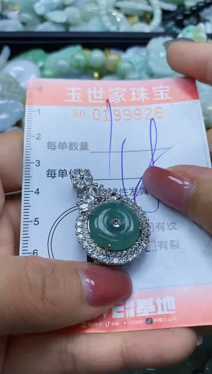 【闪购商品】翡翠颈饰未镶嵌闪购0199926