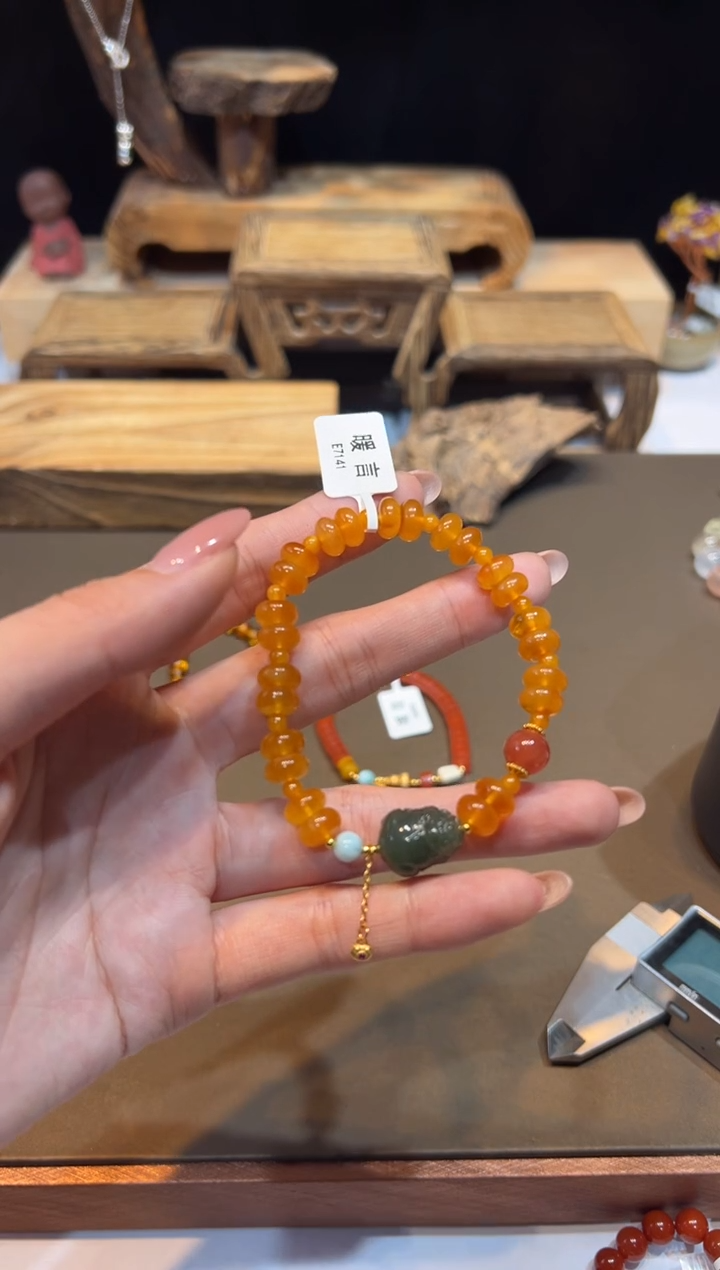 未镶嵌琥珀手饰手饰@@E7141