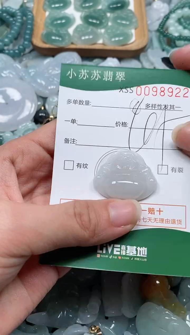 【闪购商品】翡翠颈饰未镶嵌闪购商品0098922