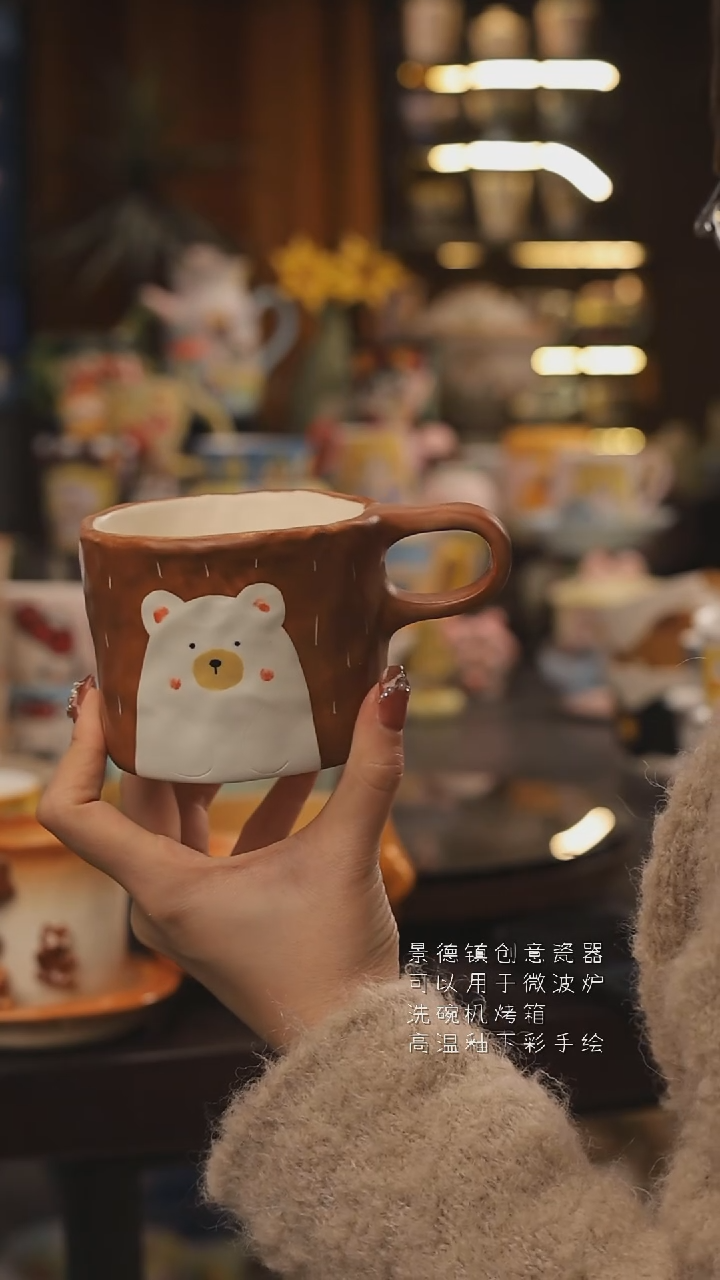 景德镇釉下彩绘设计师款式陶瓷