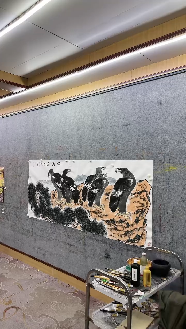 绘画家**宝一-王红兵-小八尺-山水国画