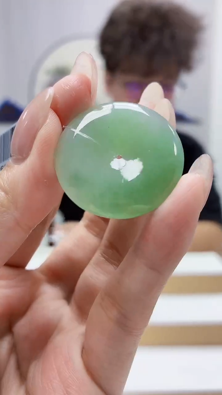未镶嵌定制翡翠4688MM-毛货挂件47