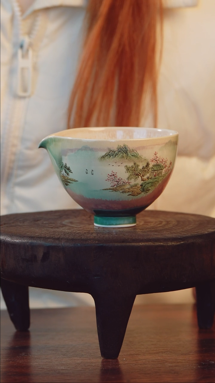 艺然堂手工手绘茶器