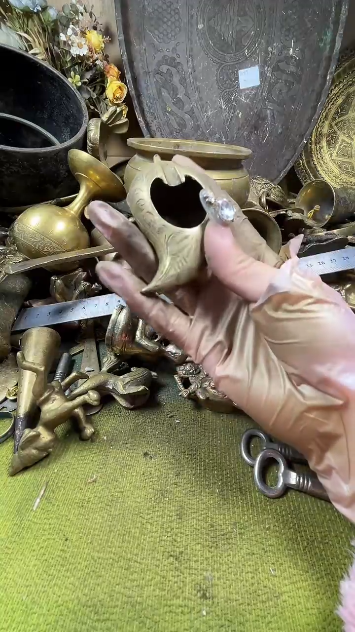 医*病亿锦铜回流铜器摆件26