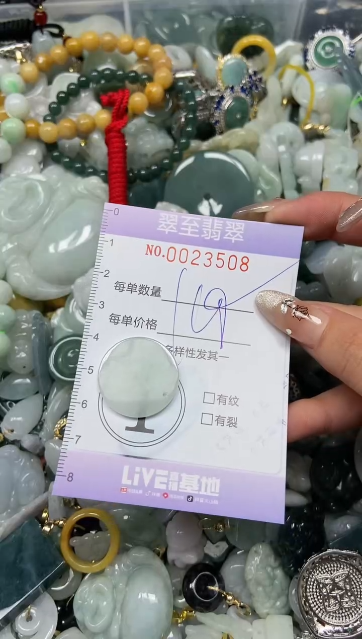 【闪购商品】翡翠颈饰未镶嵌闪购0023508