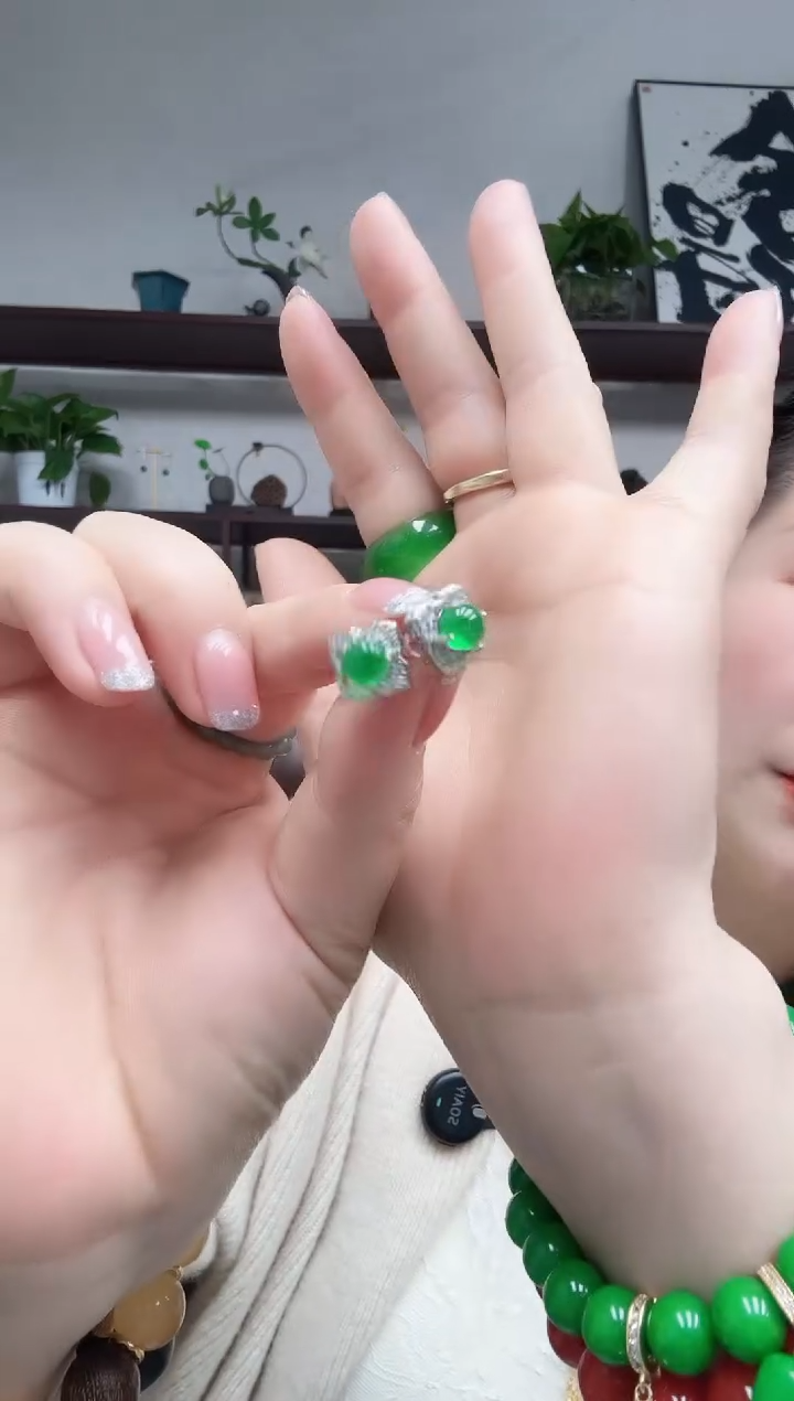无非金属849编号耳钉