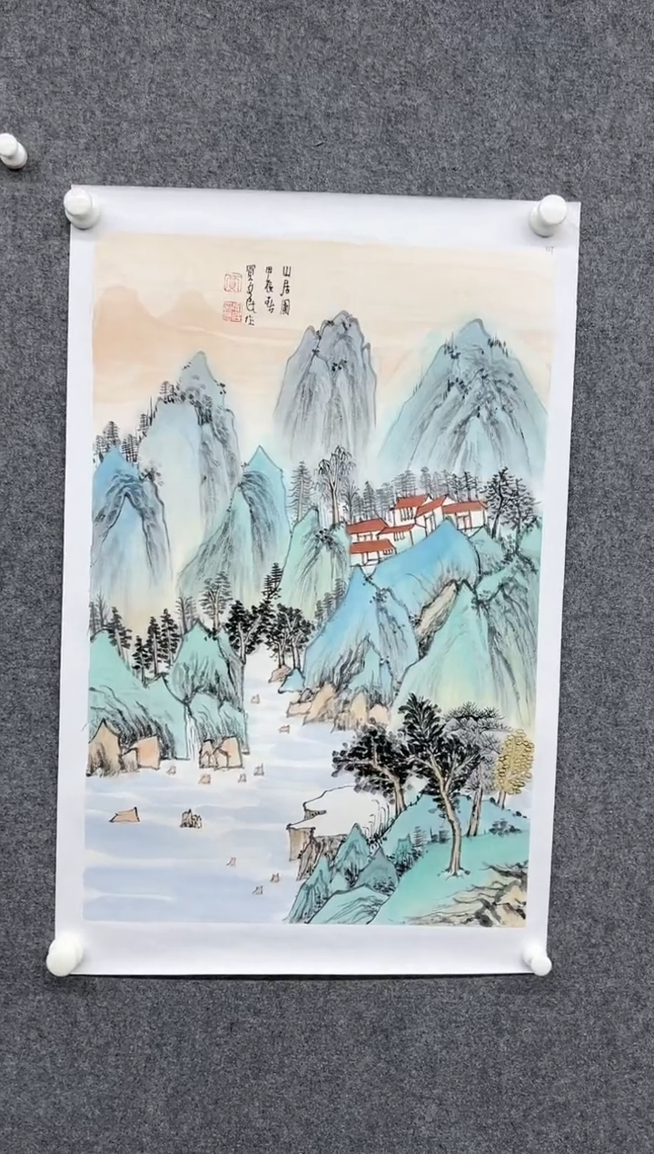 【闪购商品】国画绘画作品-2.7平尺