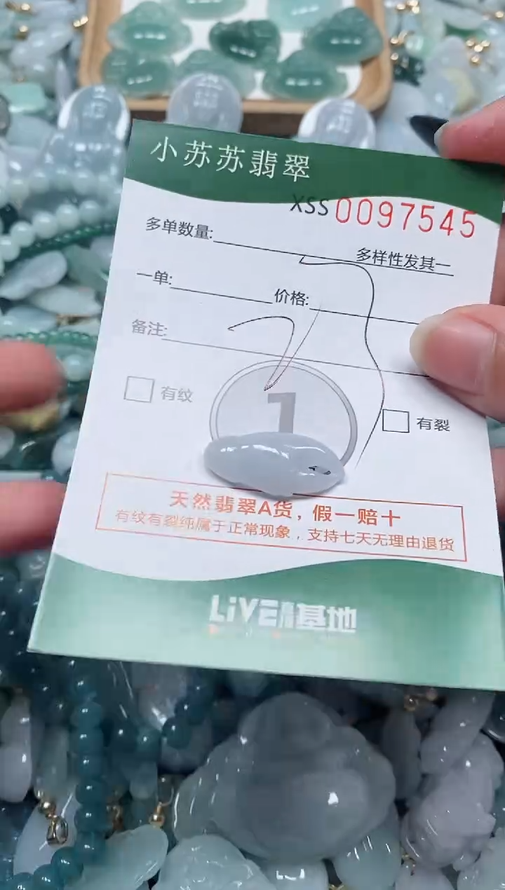 【闪购商品】翡翠颈饰未镶嵌闪购商品0097545