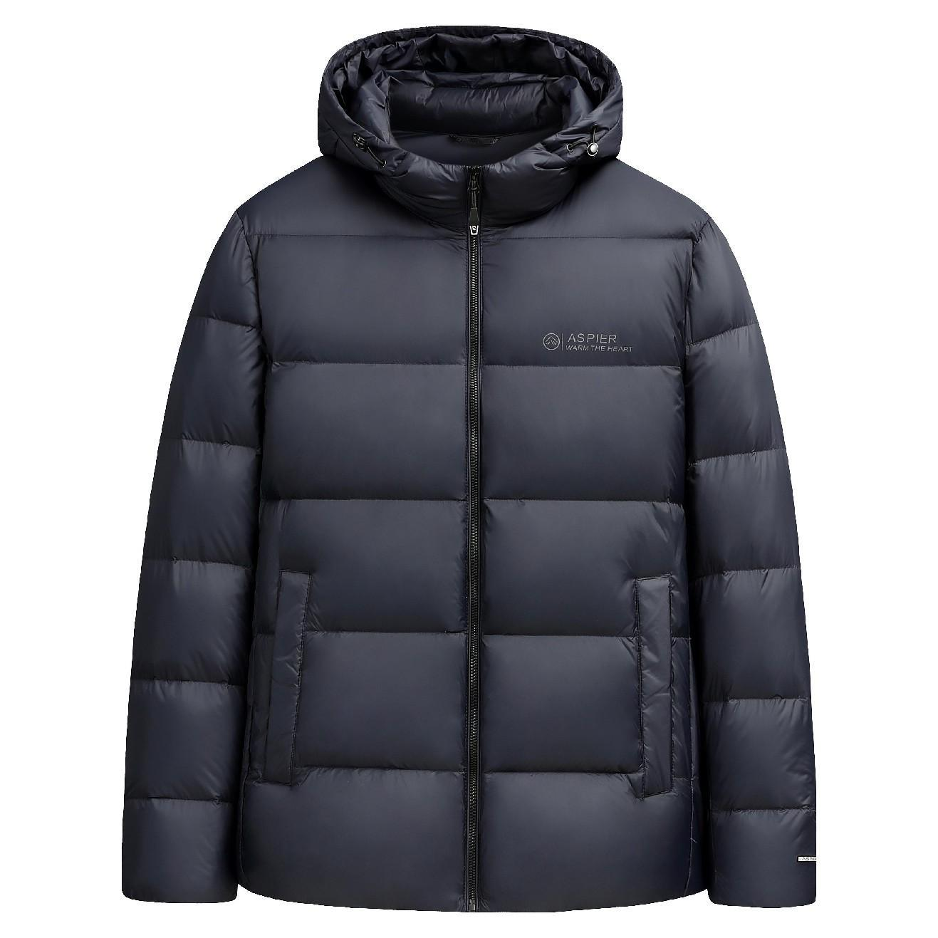 2025男士冬季新款轻奢高货羽绒服新国标黑金90白鸭绒2088