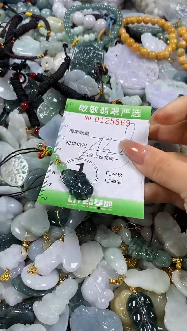 【闪购商品】翡翠颈饰未镶嵌闪购0125869