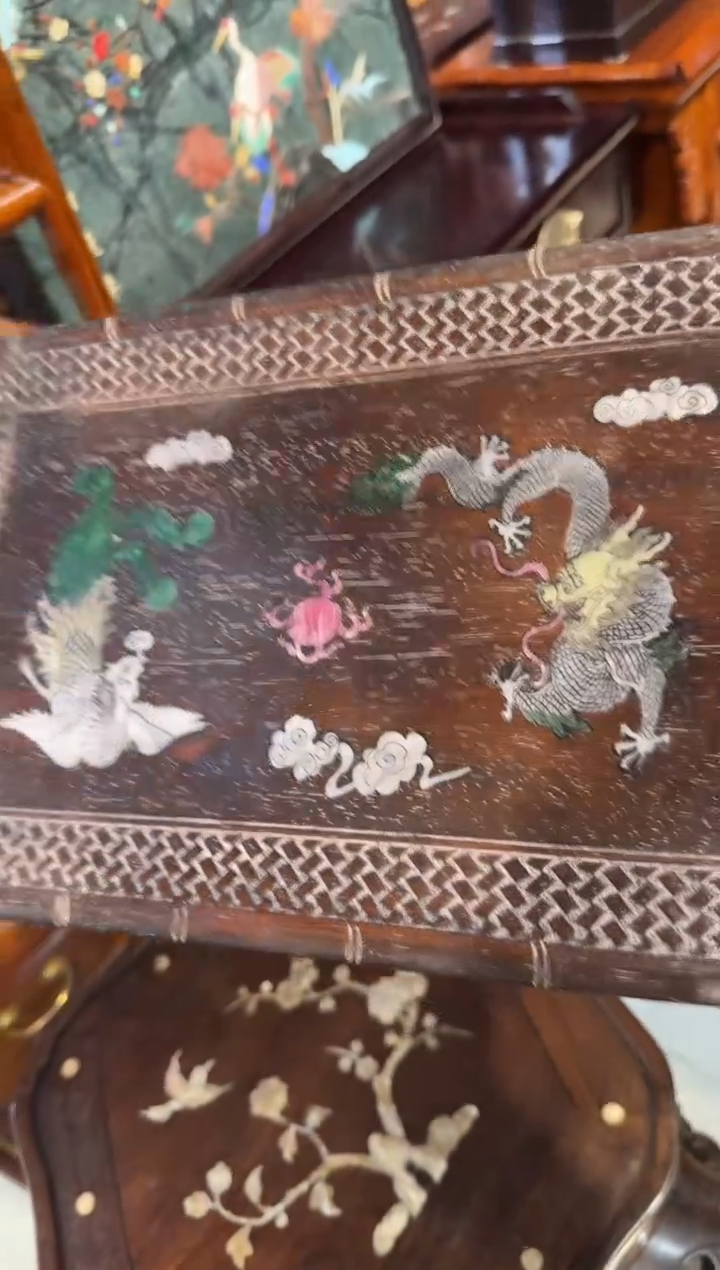 【闪购商品】木木艺龙凤呈祥茶盘128.8888