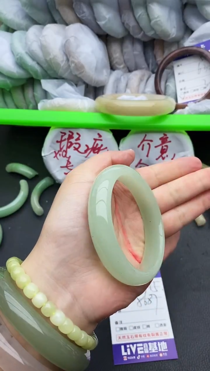 未镶嵌手镯石英质玉515+56/57