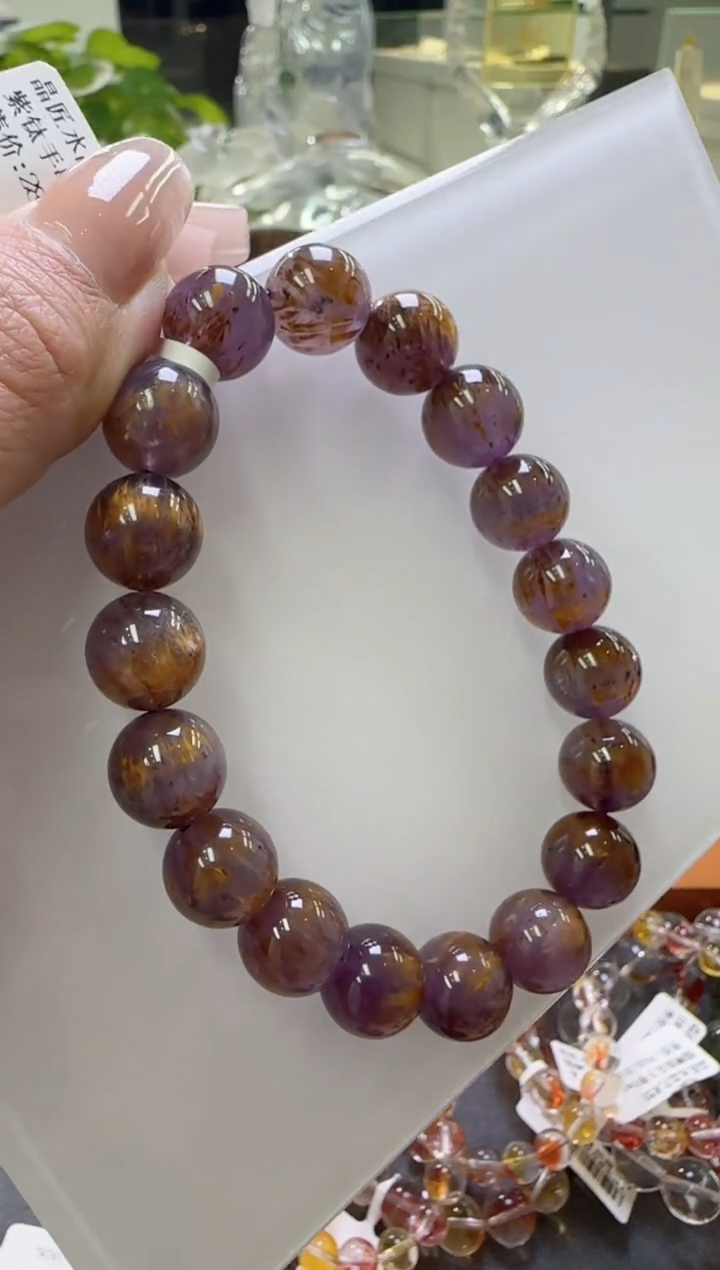 【闪购商品】水晶手串未镶嵌水晶手串11m+ X37881