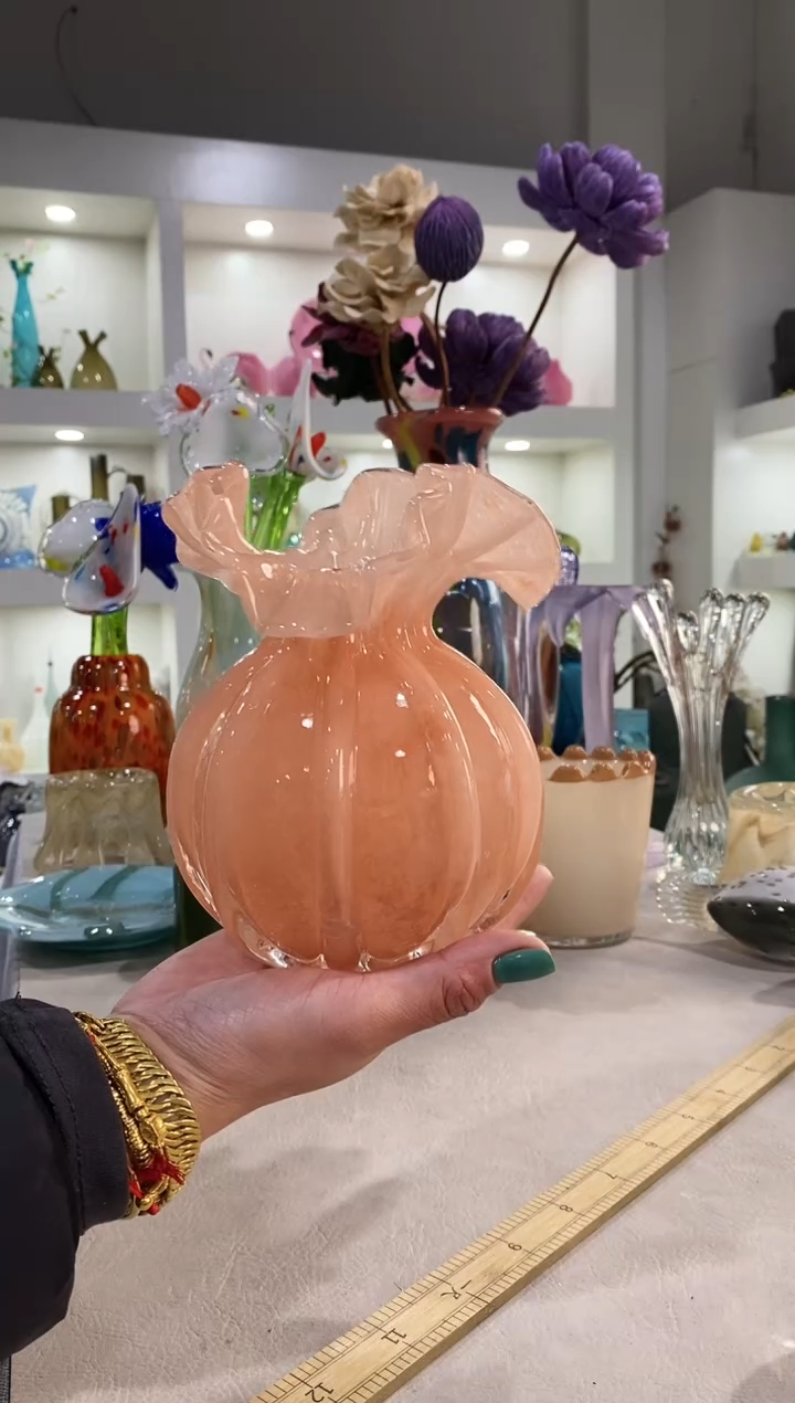 慕忆家手作琉璃花瓶
